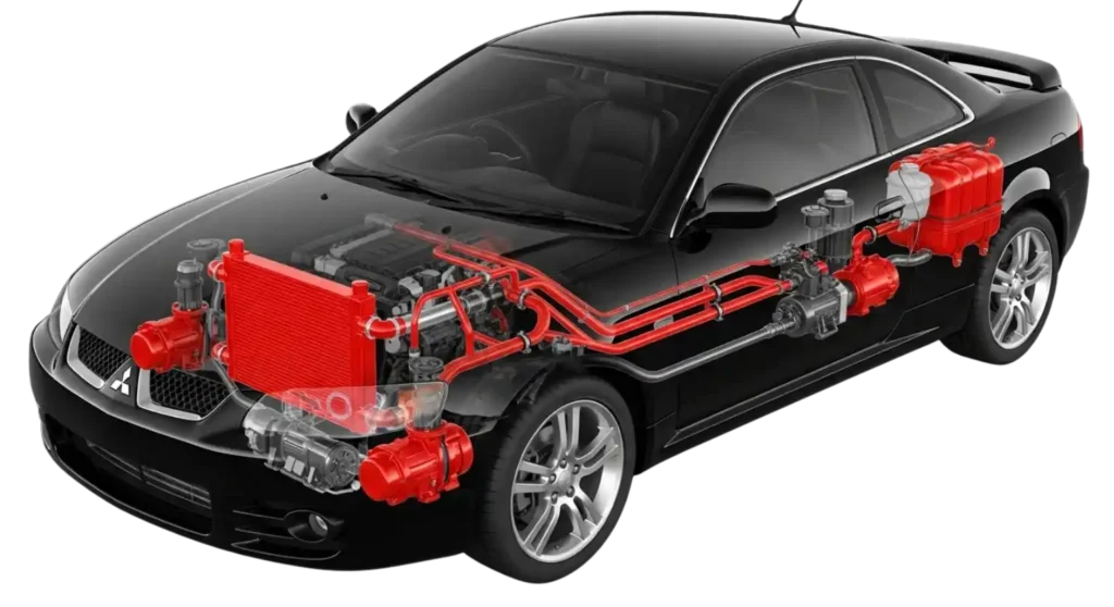 Mitsubishi AC & Cooling System