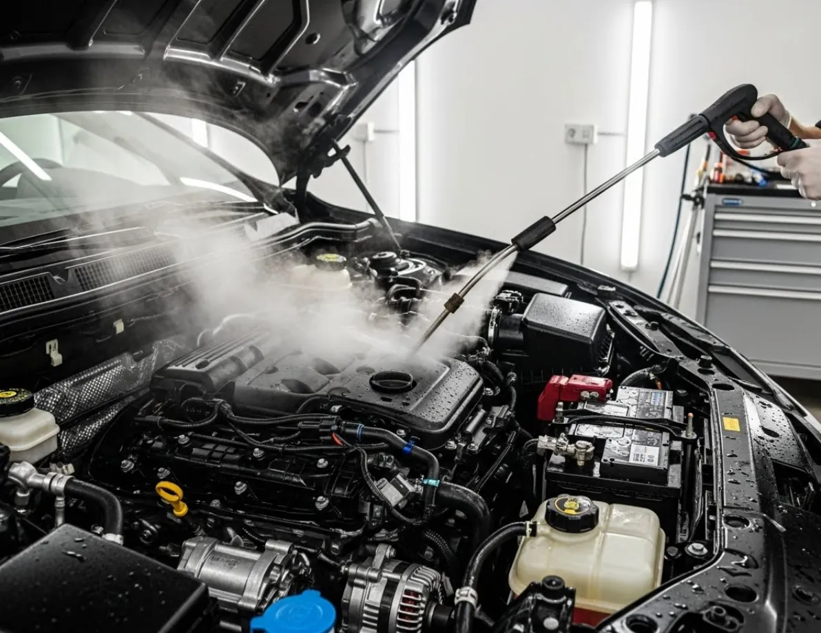 Engine Steam Wash