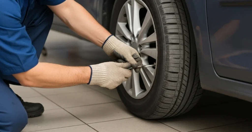 Car Tyre Repair in Dubai